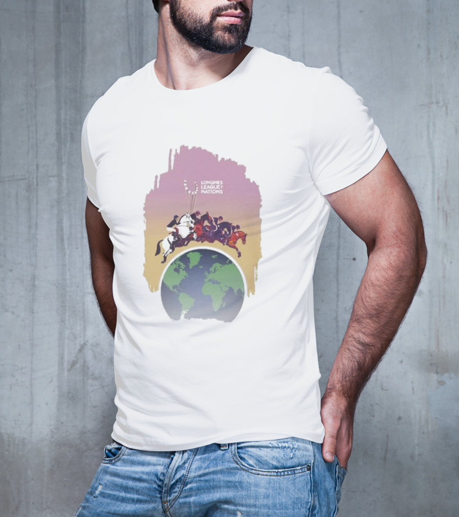 Longines League Nations Polo Riders Over Globe LLN Fan T-Shirt