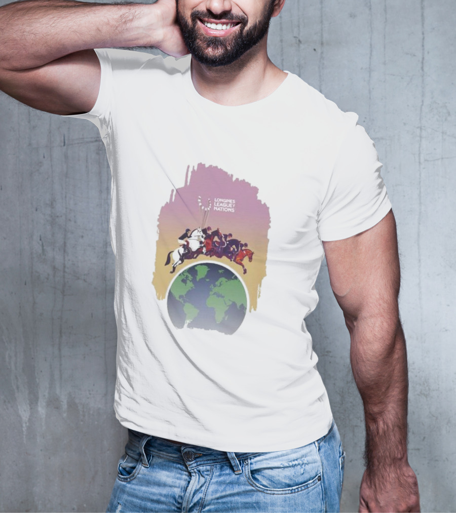 Longines League Nations Polo Riders Over Globe LLN Fan T-Shirt