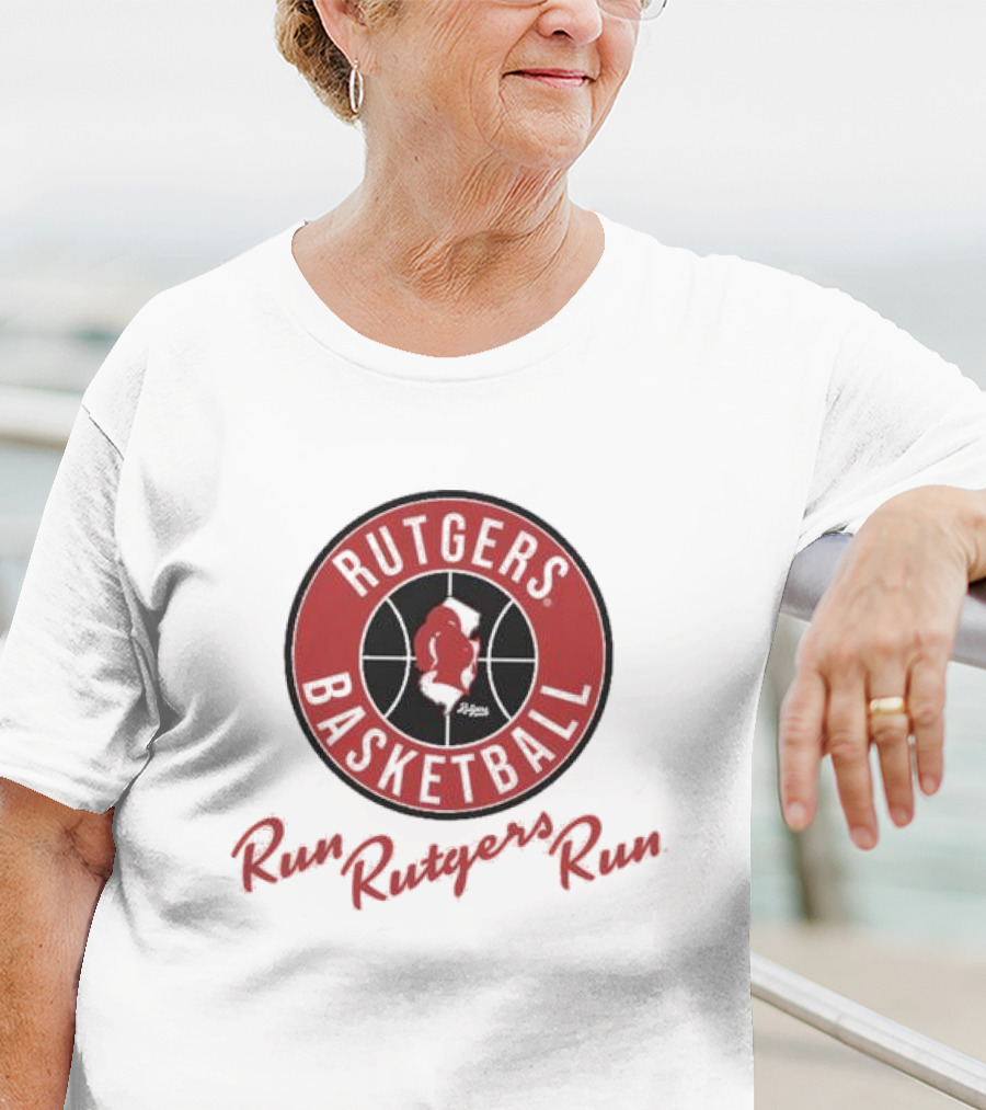 Rutgers Basketball Run Rutgers Run Rutgers T-Shirt