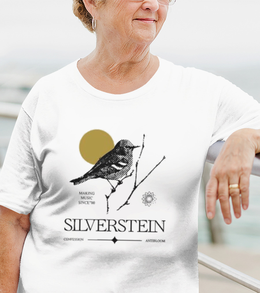Silverstein Making Music Since '00 Confession Antibloom Bird And Sun T-Shirt