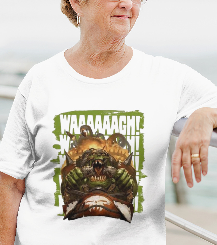 Waaagh Orks Speed Freaks Waaagh Ork Driving Symbolism T-Shirt