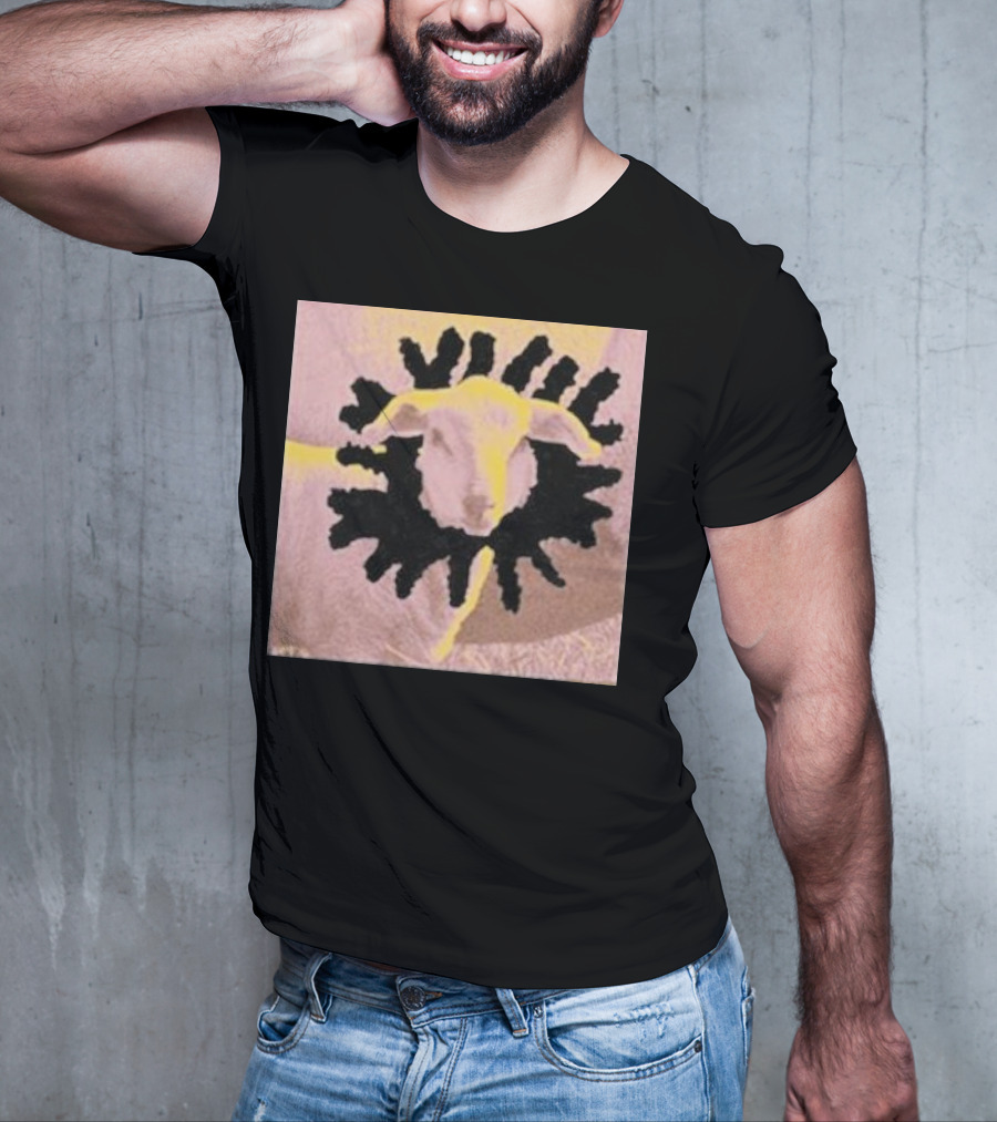 Run For Cover Records Anxious Counting Sheep Surreal Sheep T-Shirt