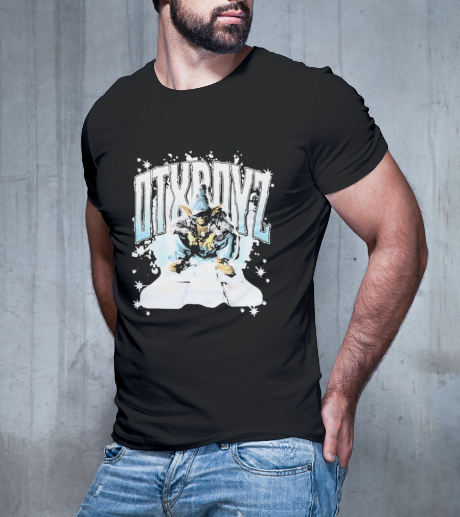 Geezy World Gremlin Black OTXBOYZ T-Shirt