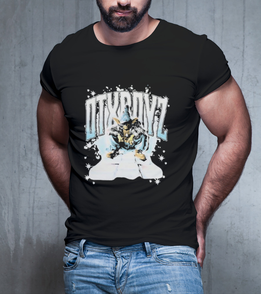 Geezy World Gremlin Black OTXBOYZ T-Shirt