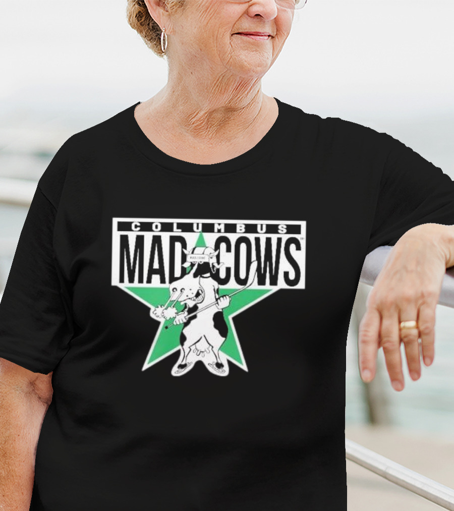 Columbus Mad Cows Star T-Shirt