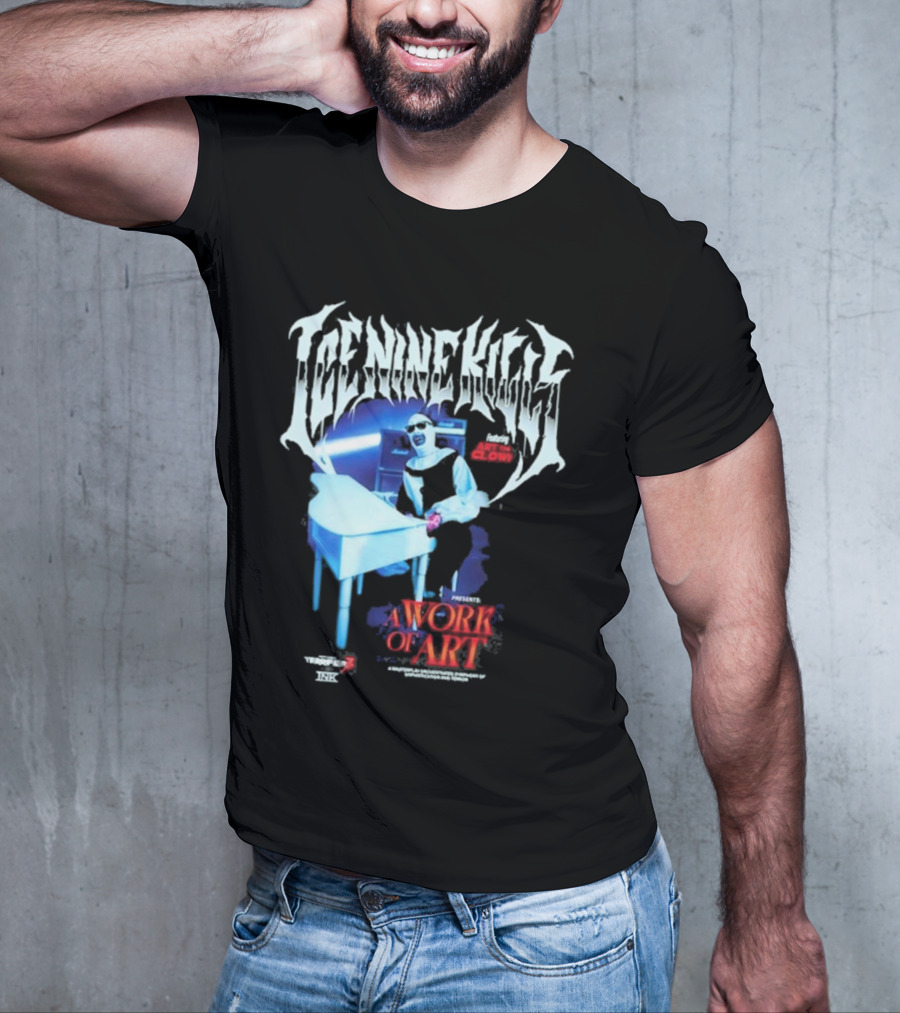 Ice Nine Kills Featuring The Ghost Of Vincent Price Presents A Work Of T-Shirt
