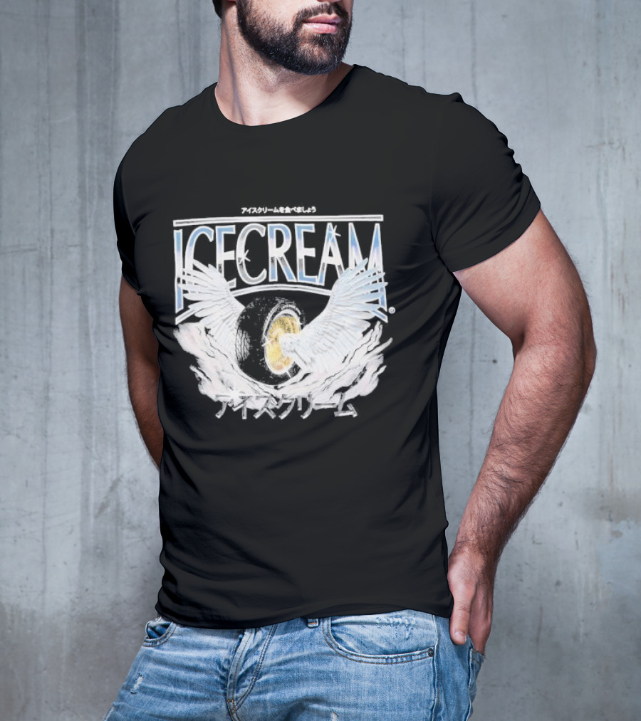 Icecream Heaven Winged Tire T-Shirt