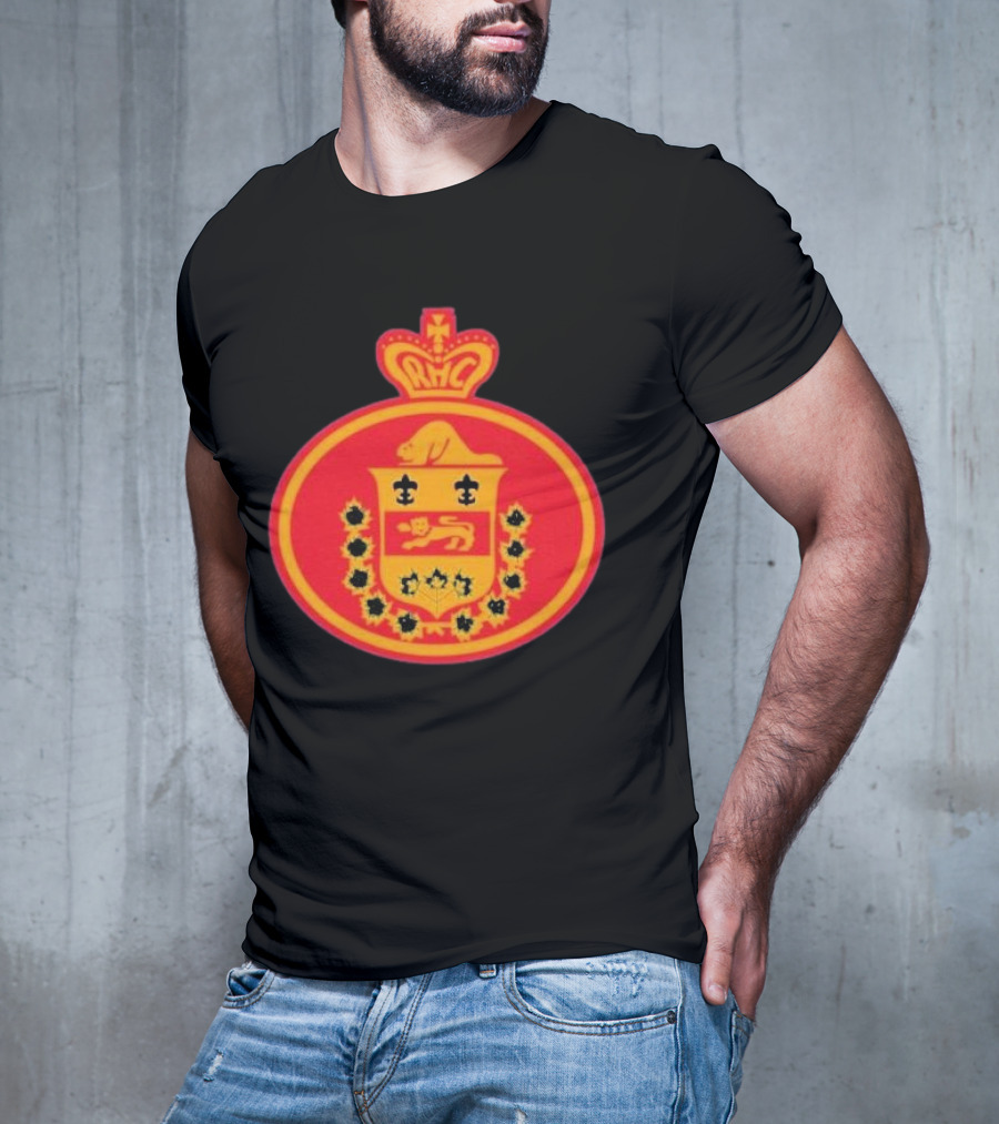 Montreal Royals Vintage Ice Hockey Logo With Historic Crest And Crown Emblem T-Shirt