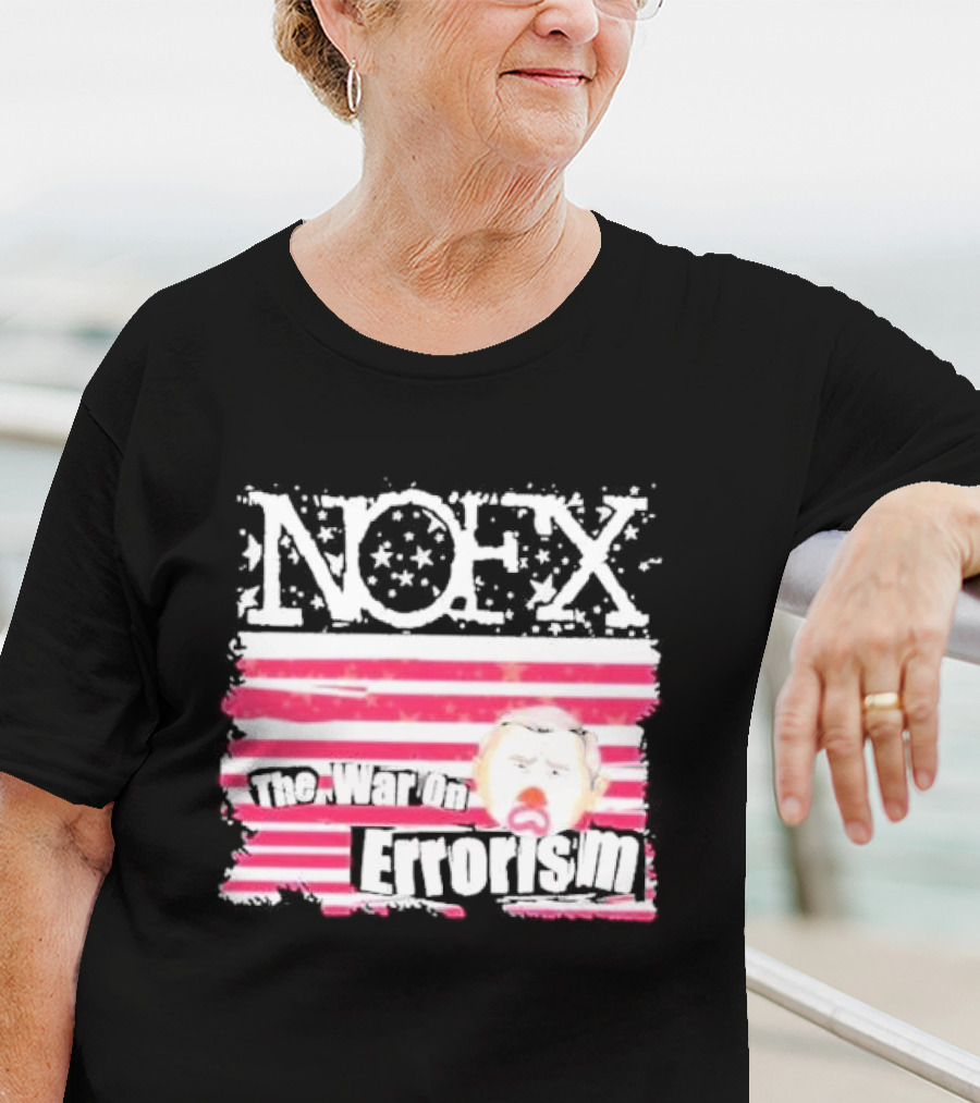 NOFX The War On Errorism Flag T-Shirt