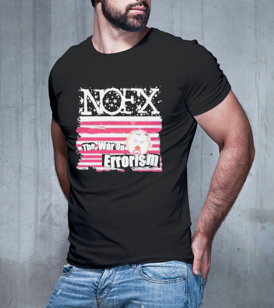 NOFX The War On Errorism Flag T-Shirt