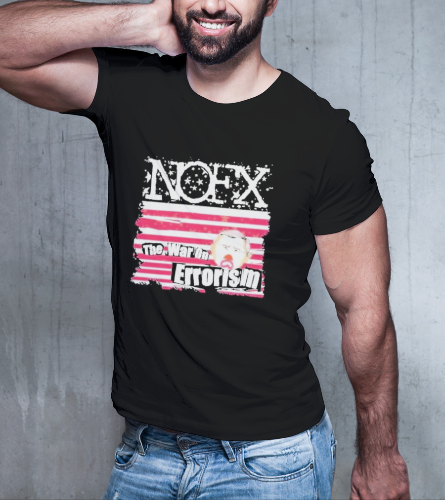 NOFX The War On Errorism Flag T-Shirt