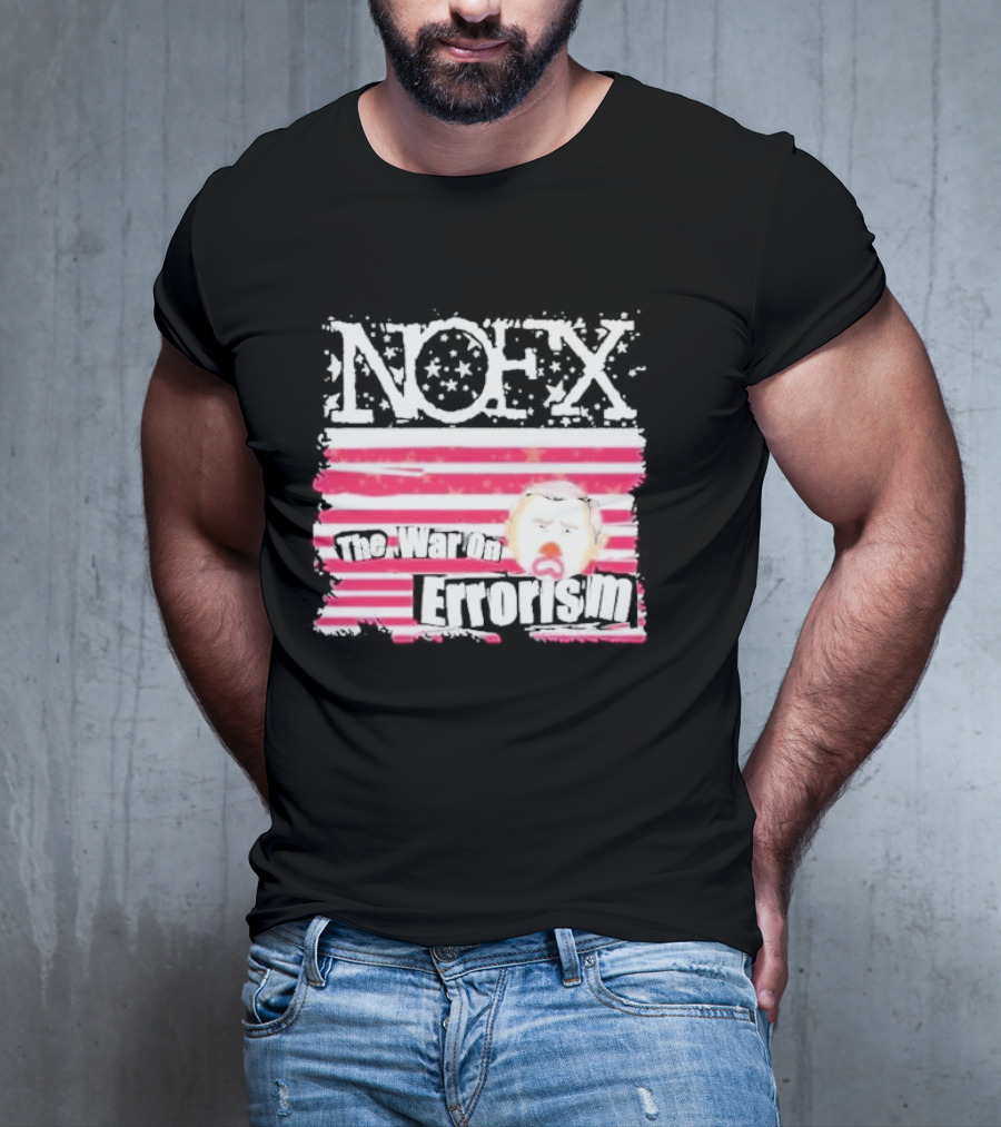 NOFX The War On Errorism Flag T-Shirt