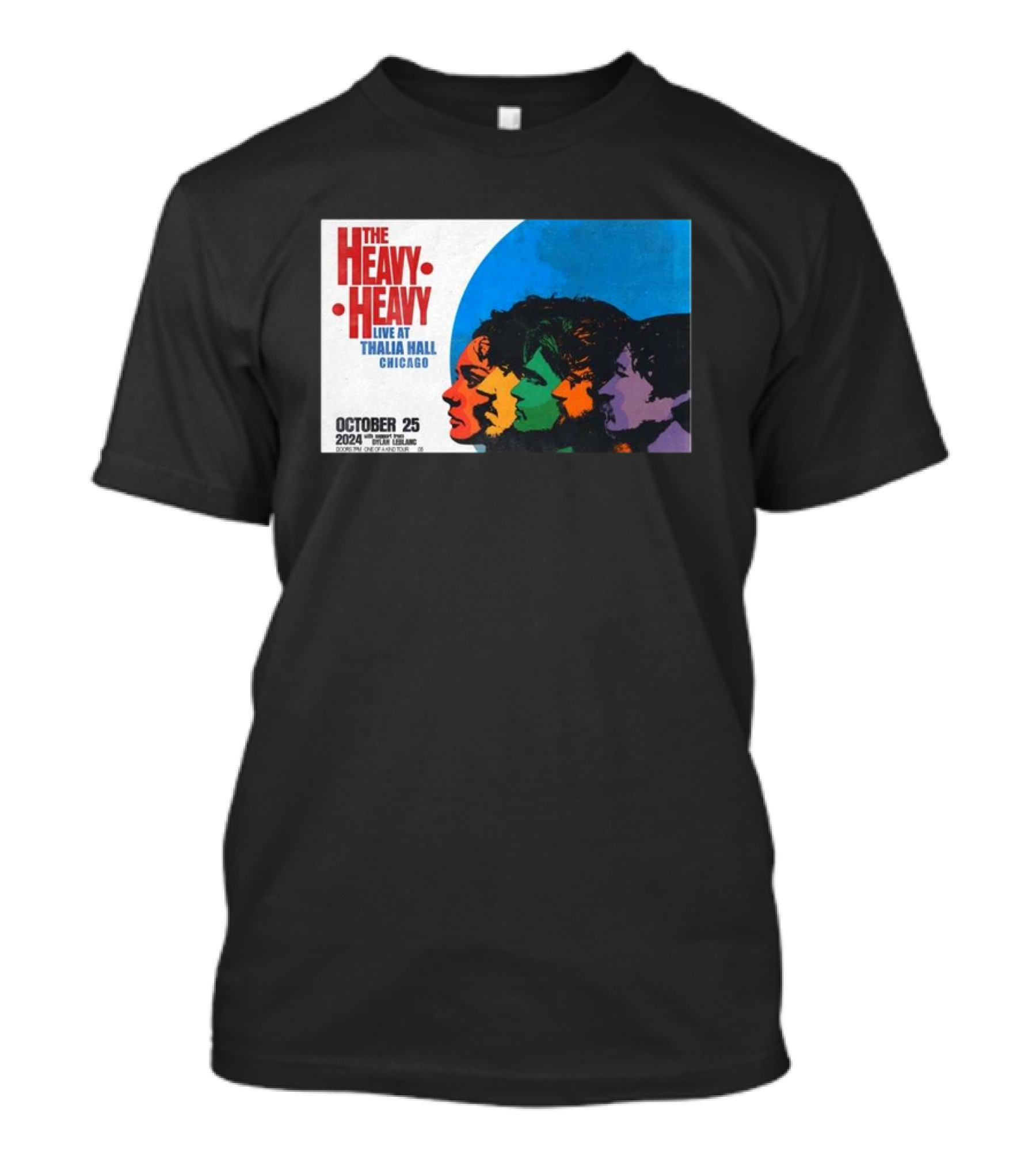The Heavy Heavy Live At Thalia Hall Chicago October 25 T-Shirt