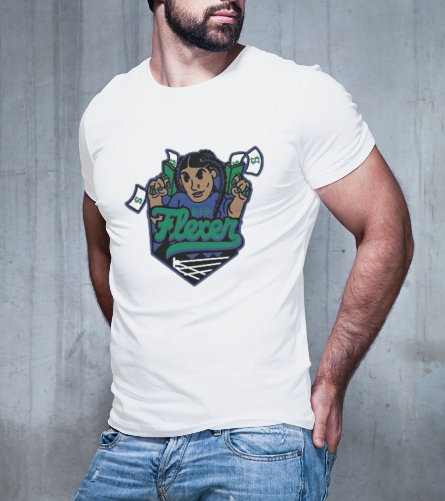 Alexis Littlefoot Big Flexer Forever A Legend T-Shirt