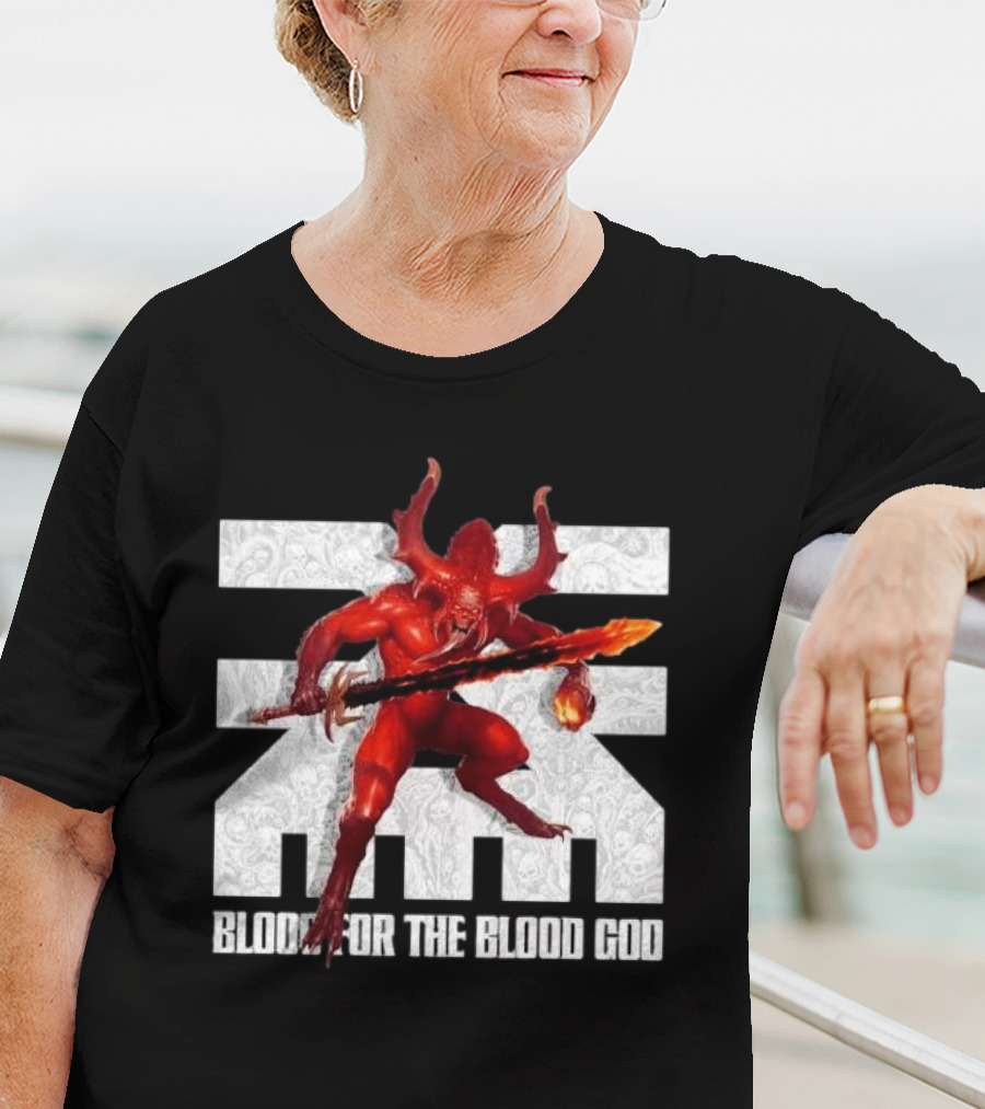 Khorne Bloodletter Blood For The Blood God T-Shirt
