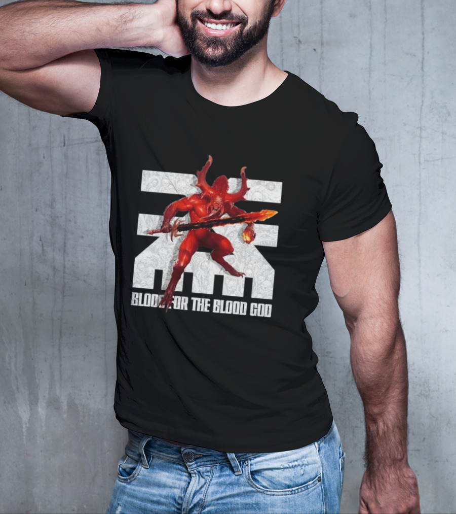 Khorne Bloodletter Blood For The Blood God T-Shirt