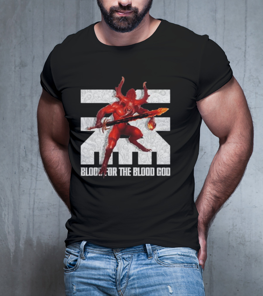 Khorne Bloodletter Blood For The Blood God T-Shirt