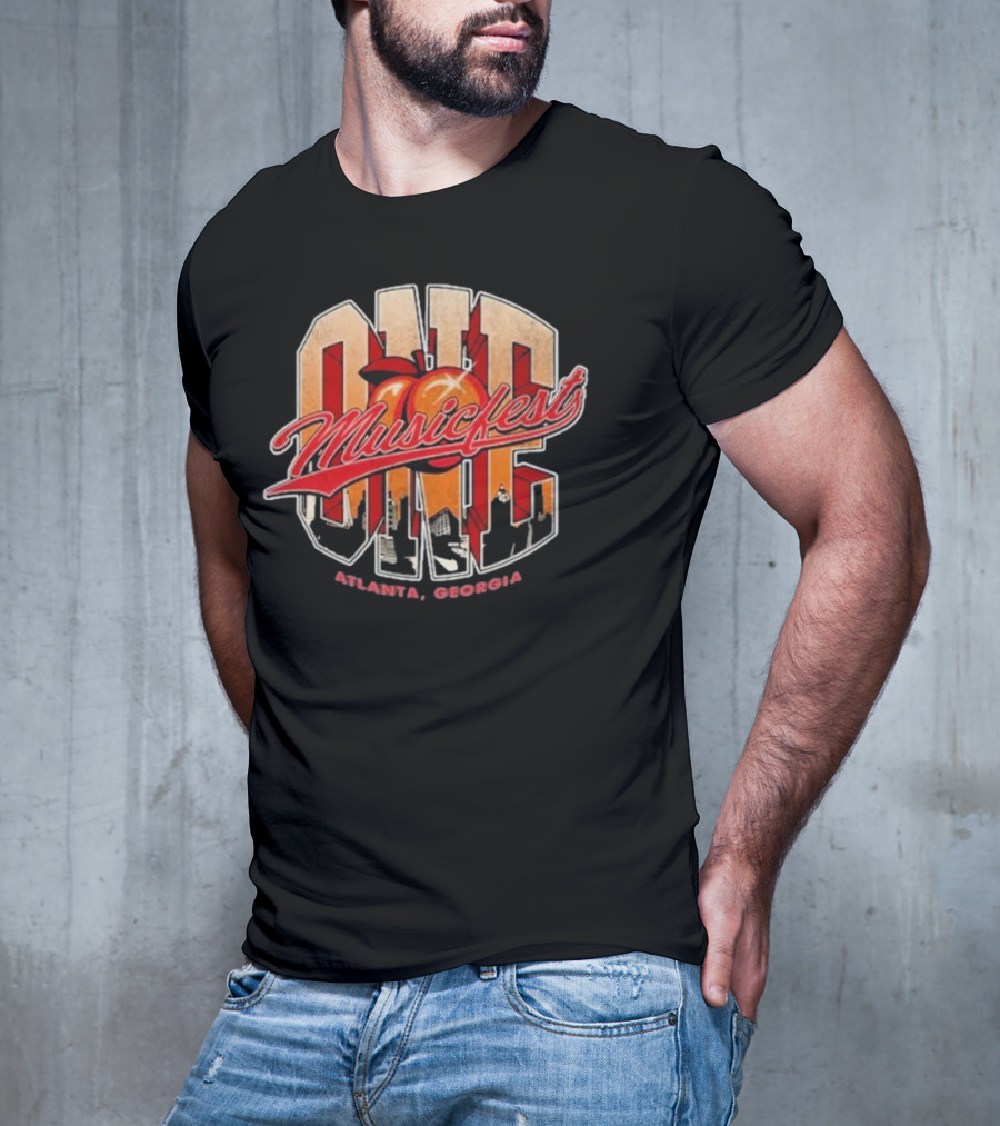 ONE Musicfest Big Peach ONE Atlanta Georgia T-Shirt