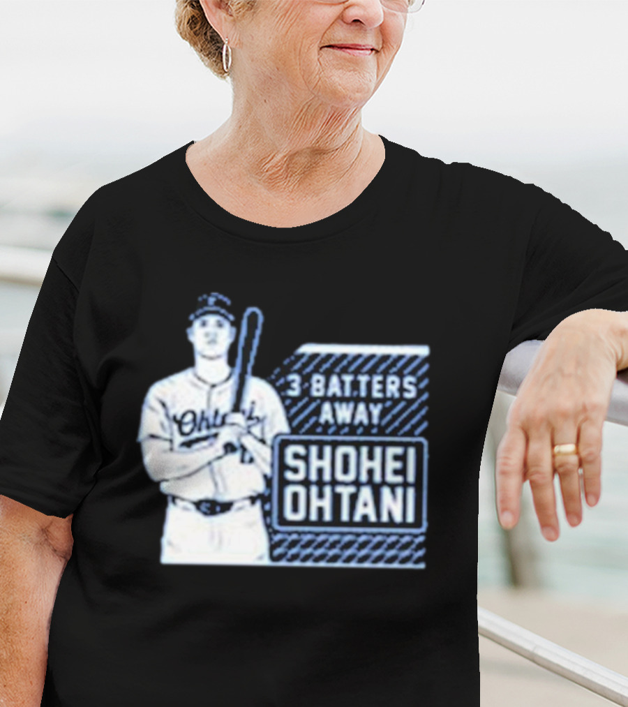 Shohei Ohtani 3 Batters Away Tracker T-Shirt