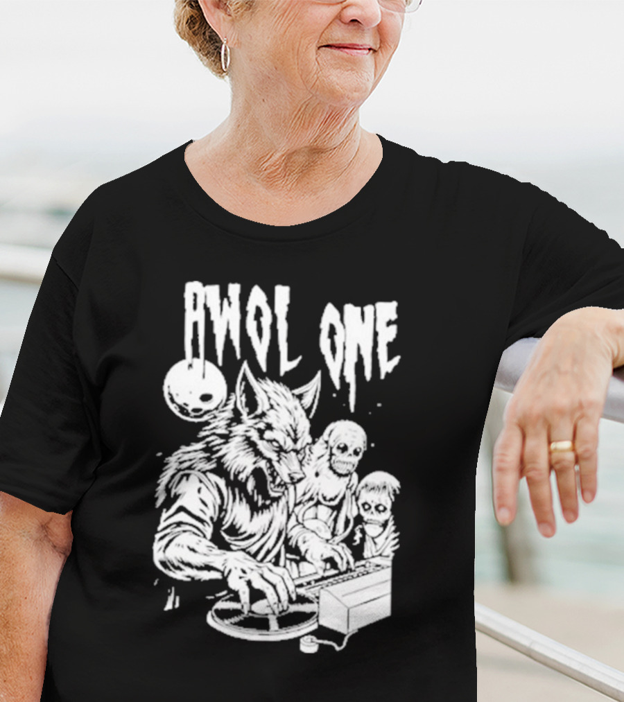 AWOL One Werewolf DJ With Creatures T-Shirt