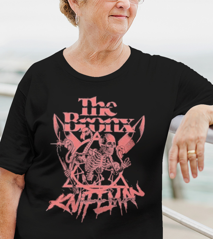 The Bronx Knifeman Skeleton T-Shirt