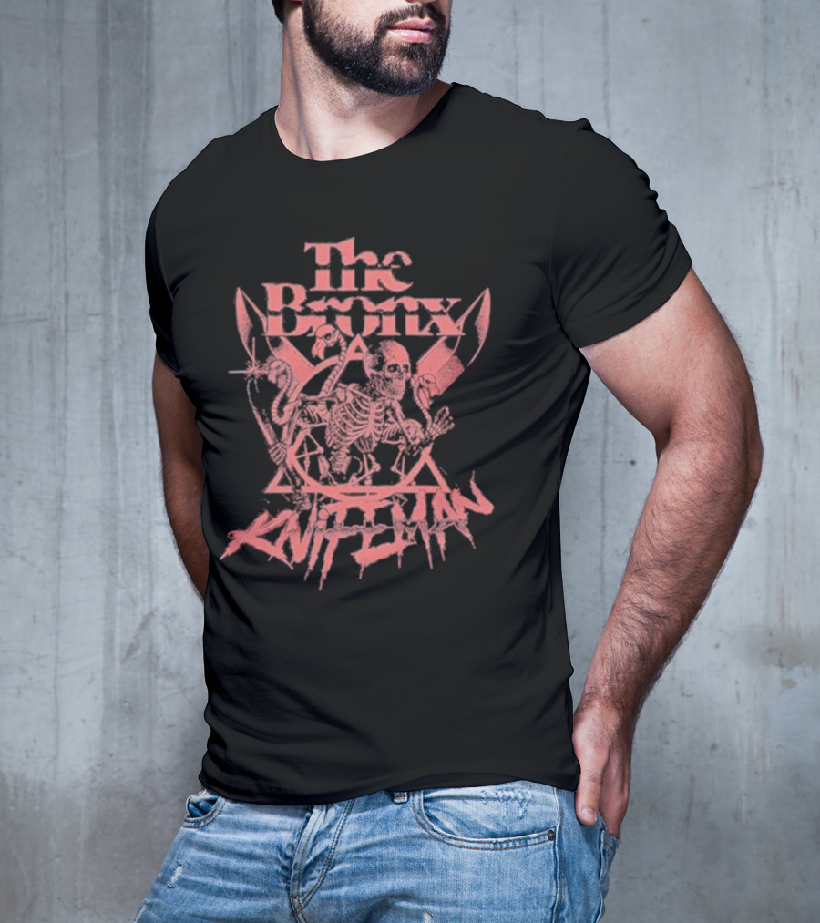 The Bronx Knifeman Skeleton T-Shirt