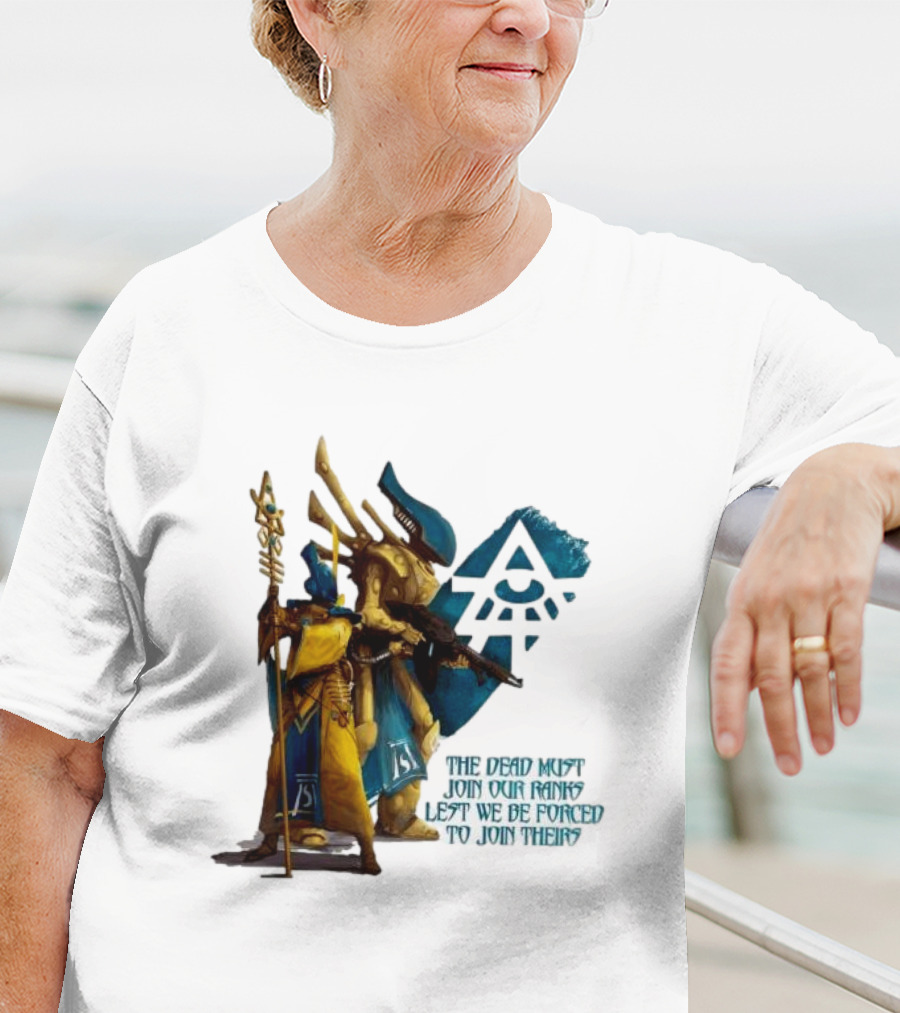 Craftworld Iyanden The Dead Must Join Our Ranks Eldar Guardians Symbolic T-Shirt
