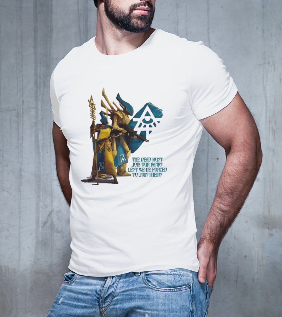 Craftworld Iyanden The Dead Must Join Our Ranks Eldar Guardians Symbolic T-Shirt