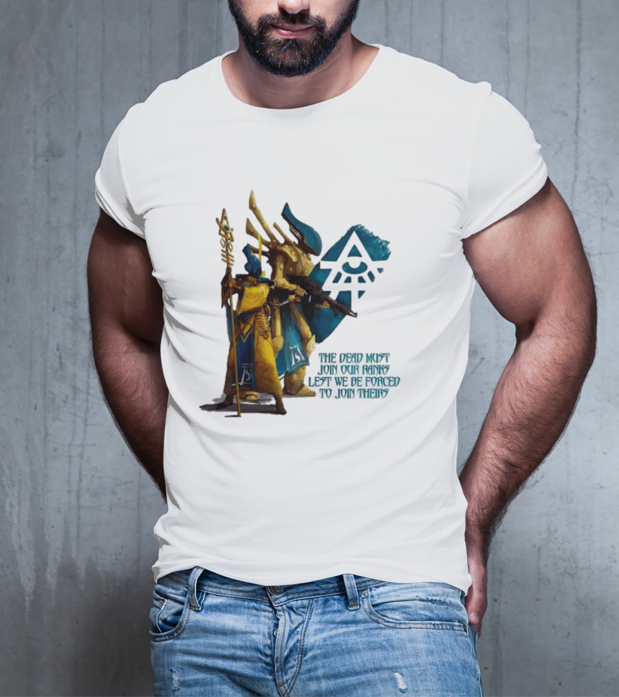 Craftworld Iyanden The Dead Must Join Our Ranks Eldar Guardians Symbolic T-Shirt