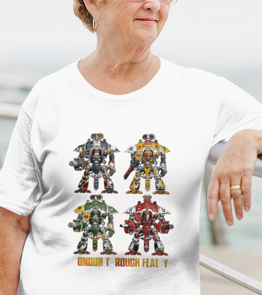 Imperial Knights Honour Through Fealty Warriors T-Shirt