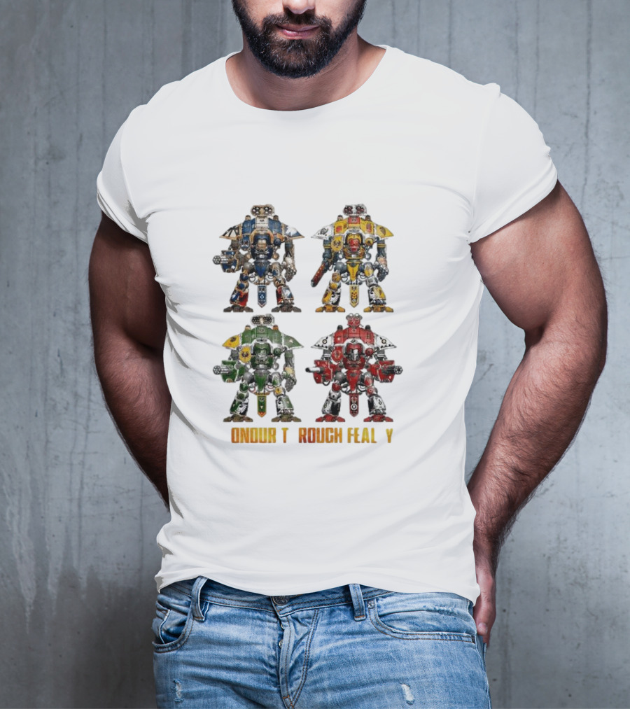 Imperial Knights Honour Through Fealty Warriors T-Shirt