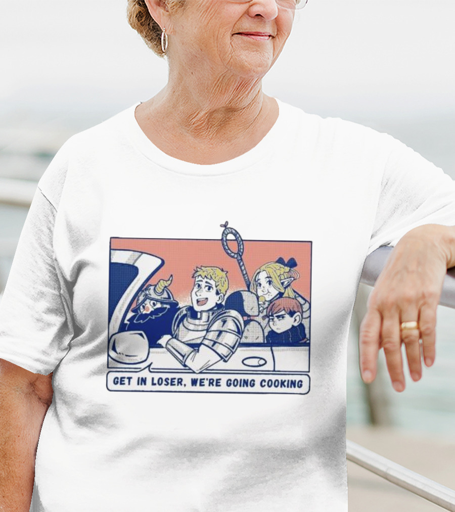 Get In Loser We're Going Cooking On Wednesdays We Eat Monsters T-Shirt