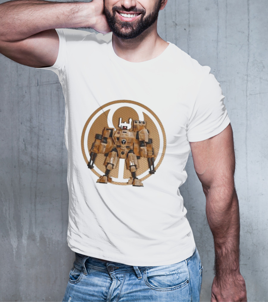 T’au Empire Crisis Battlesuit For The Greater Good Iconic Mecha T-Shirt