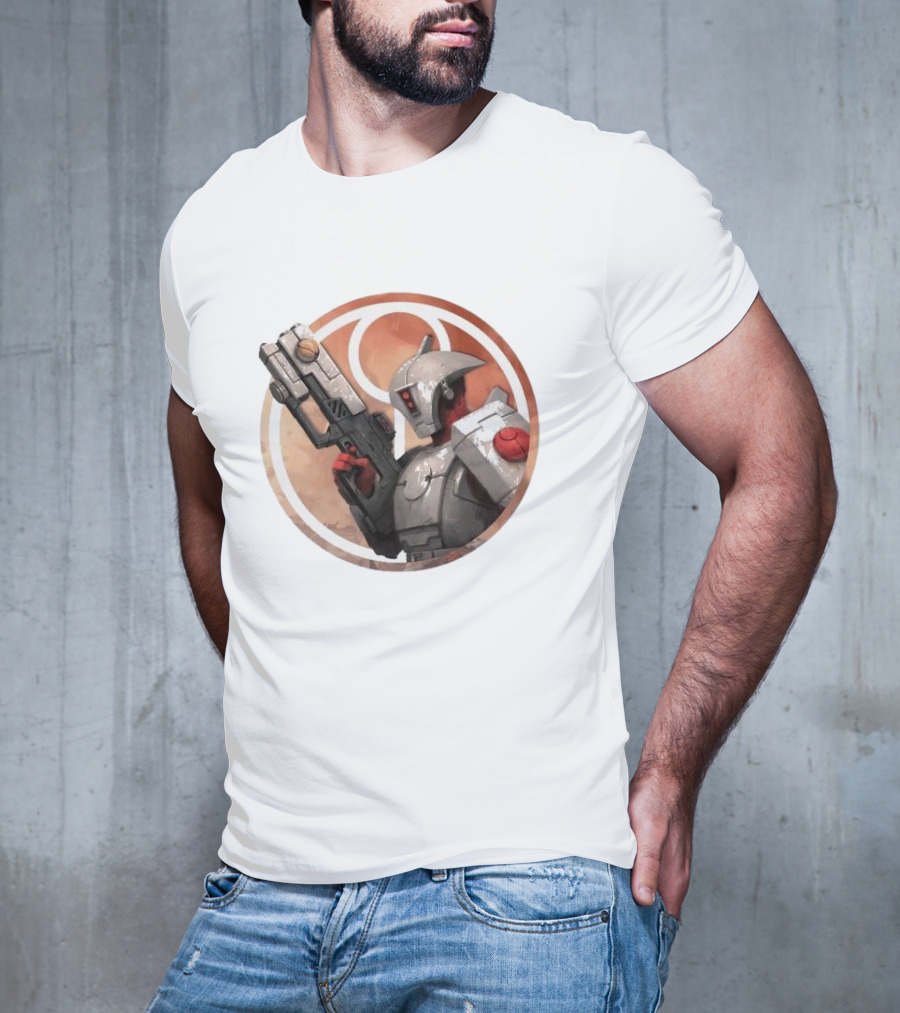 Tau Empire Pathfinder Warrior Icon Warhammer Merchandise T-Shirt