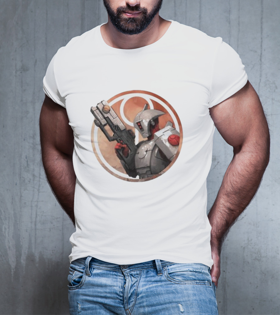 Tau Empire Pathfinder Warrior Icon Warhammer Merchandise T-Shirt