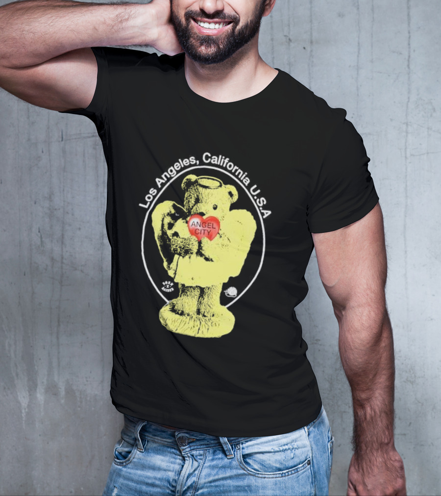 Born X Raised Angel City Los Angeles California USA T-Shirt