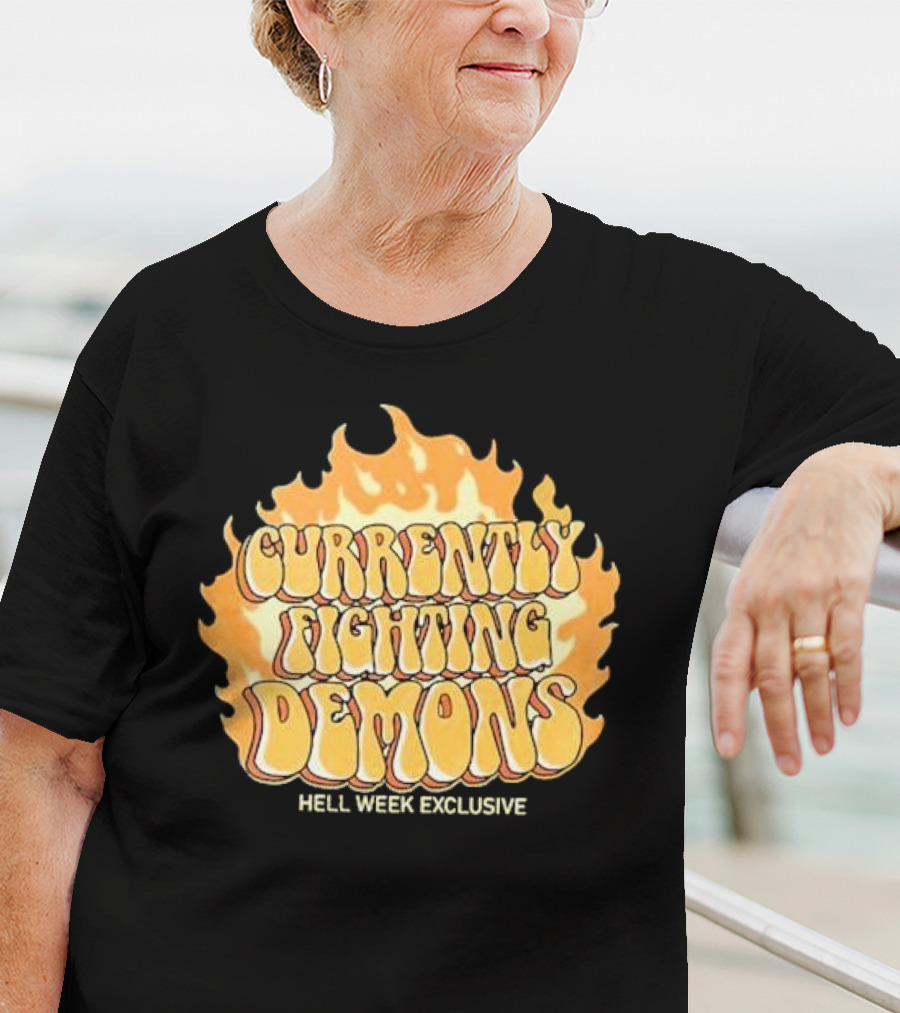 Currently Fighting Demons Hell Week Exclusive Xplr CFD T-Shirt