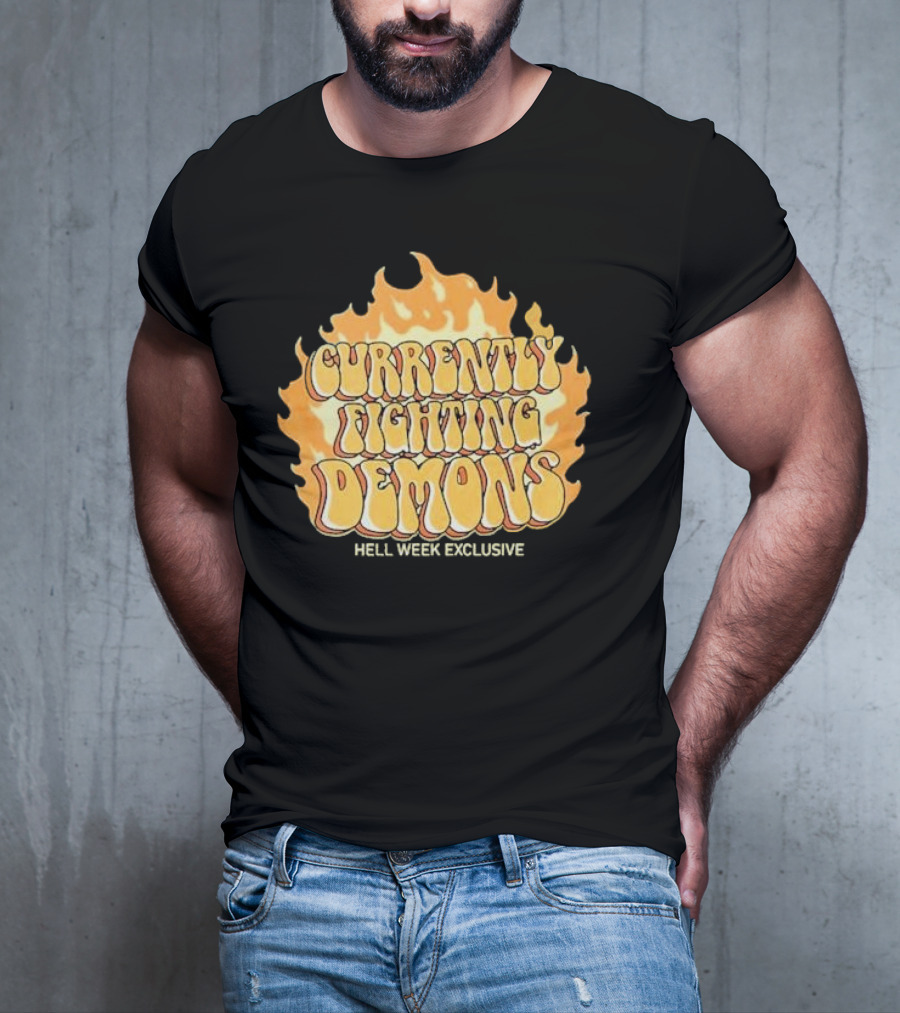 Currently Fighting Demons Hell Week Exclusive Xplr CFD T-Shirt