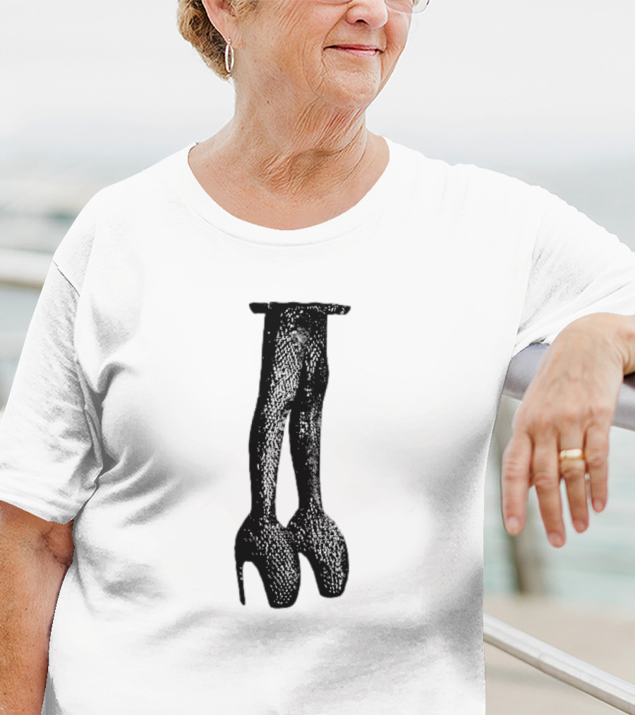 Walk Walk Passion Baby Work It I’m A Free Btch Baby High Heels T-Shirt