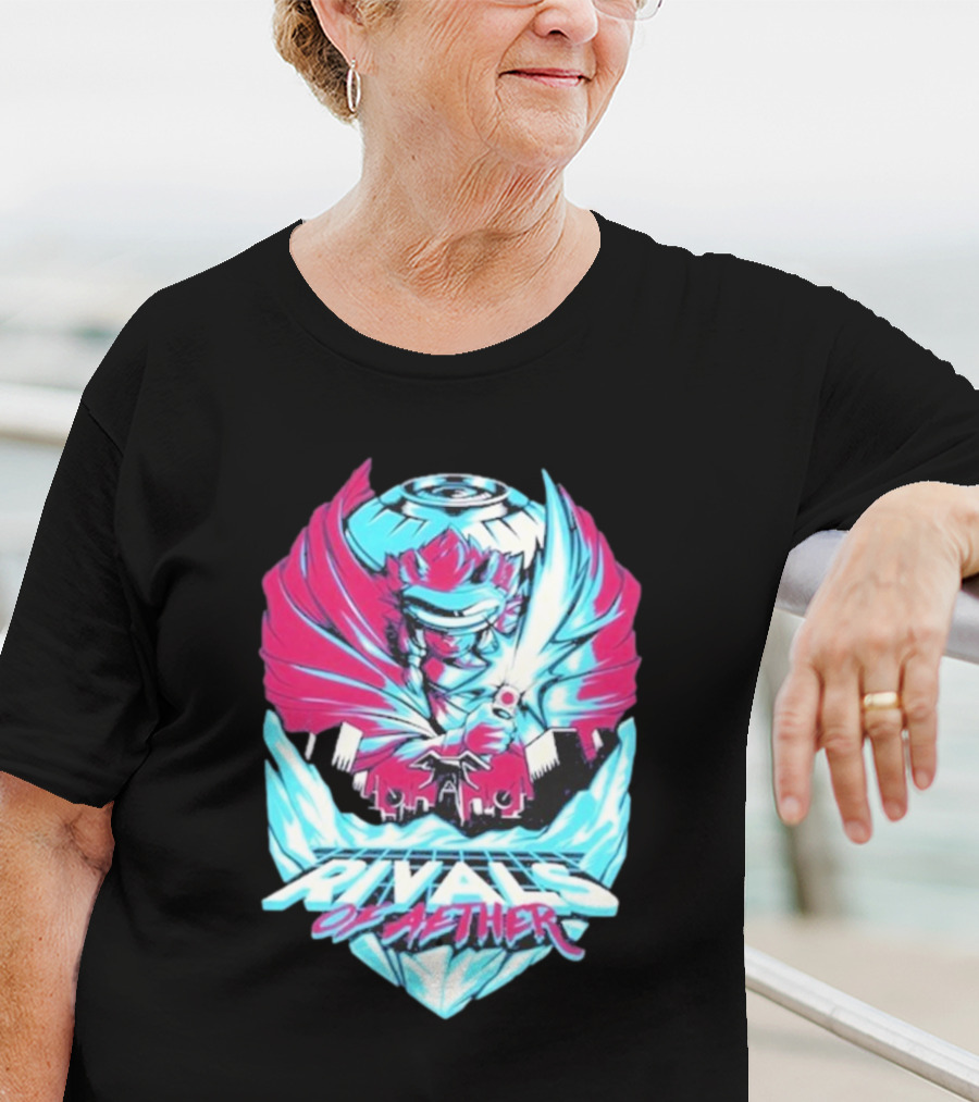 Rivals Of Aether 2 Clarien Vibrant Neon Wings T-Shirt