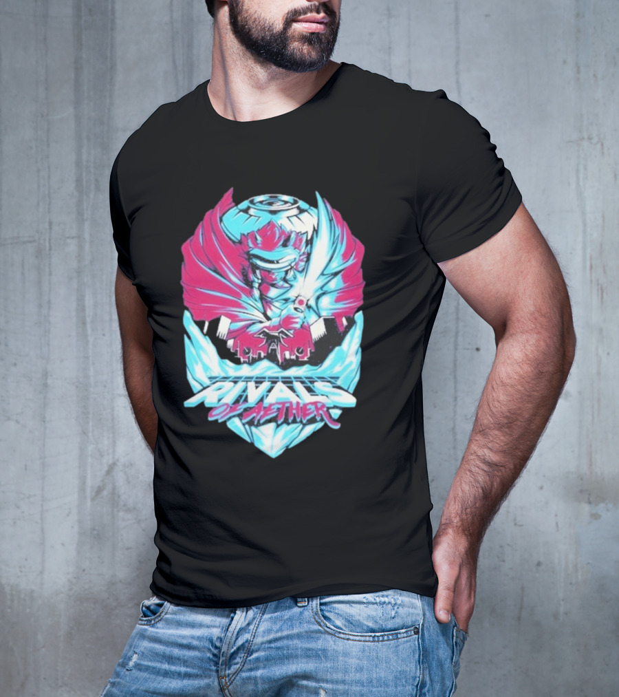 Rivals Of Aether 2 Clarien Vibrant Neon Wings T-Shirt