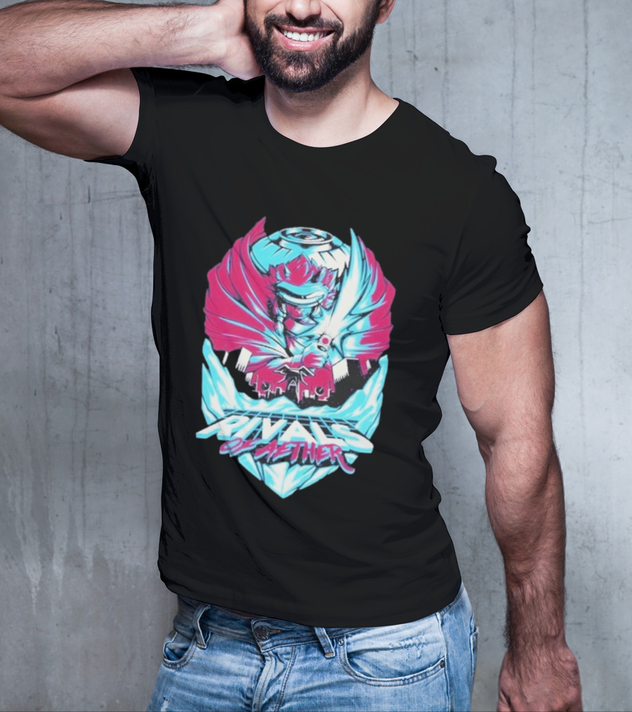 Rivals Of Aether 2 Clarien Vibrant Neon Wings T-Shirt