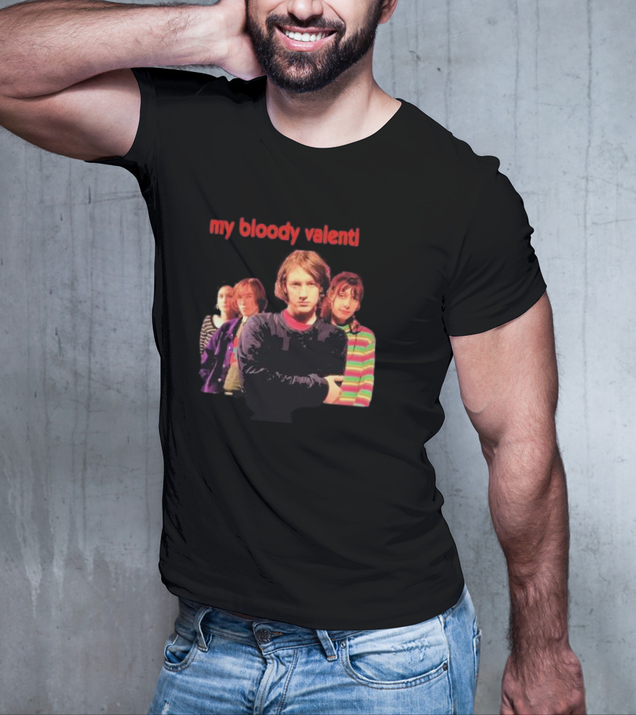 My Bloody Valentine Member Band Image T-Shirt