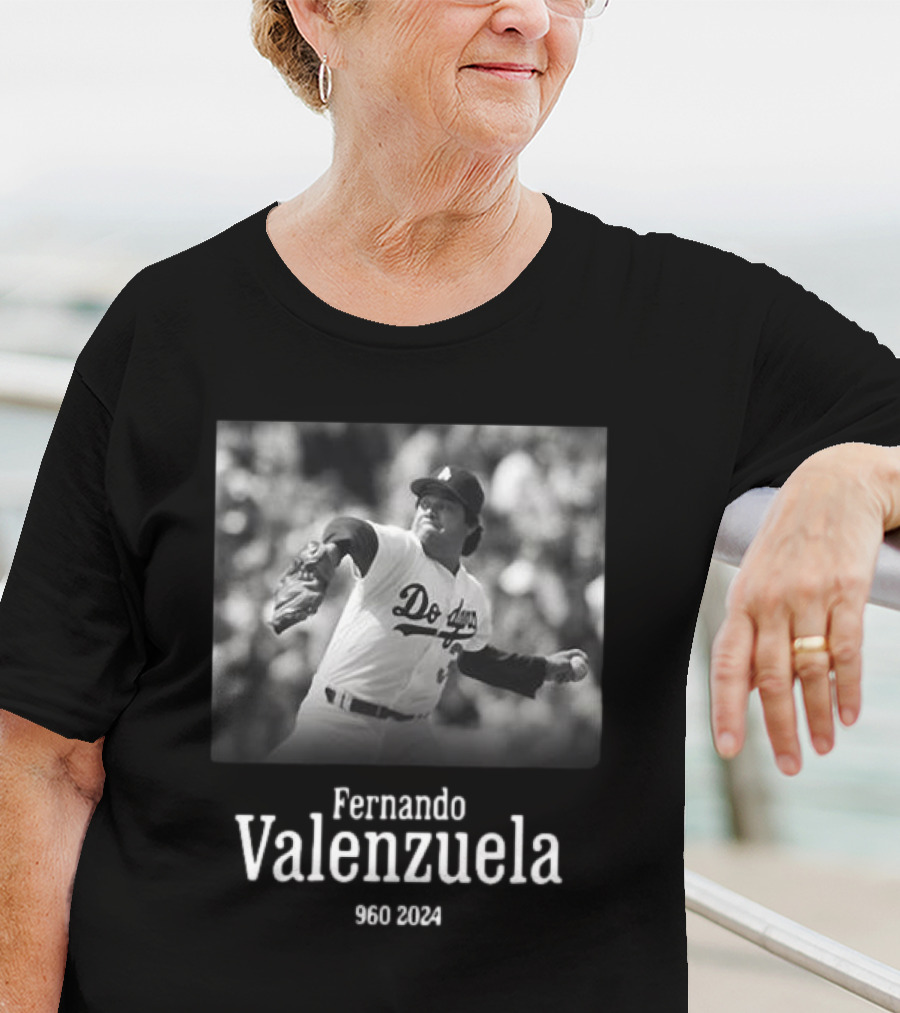 Fernando Valenzuela Dodgers 960 T-Shirt