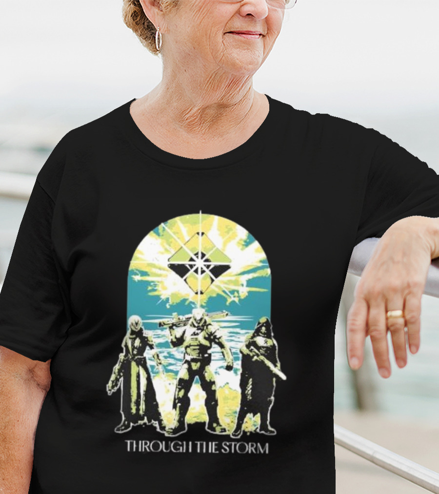 Through The Storm Destiny Guardians Trio Iconic T-Shirt