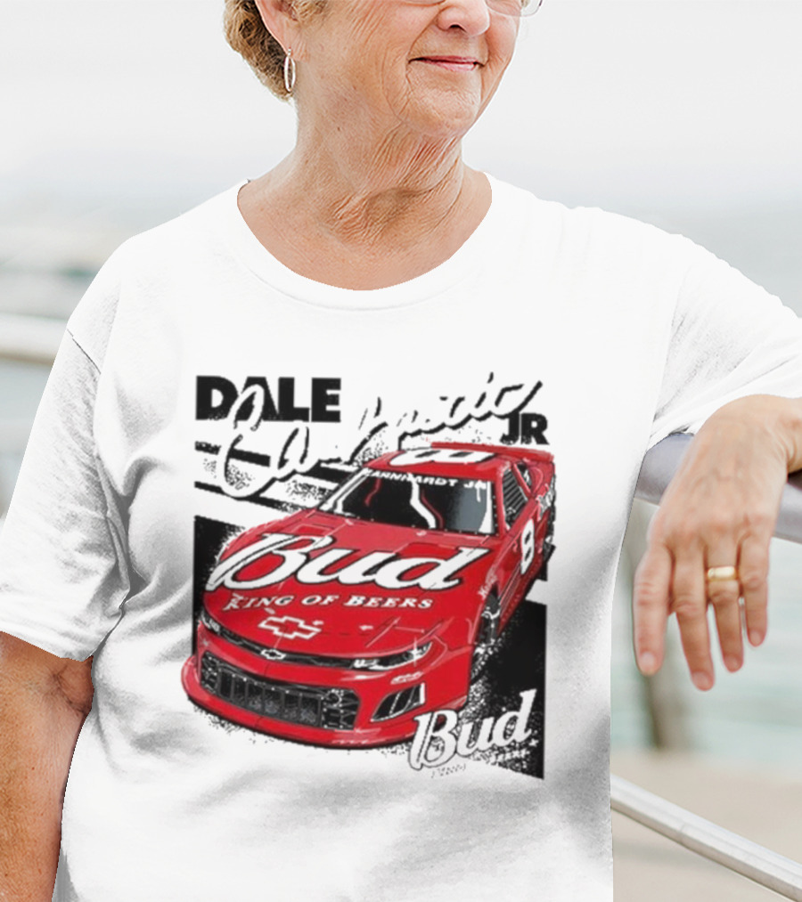 Dale Earnhardt Jr. Bud King Of Beers Chevrolet 9 Racing Car T-Shirt
