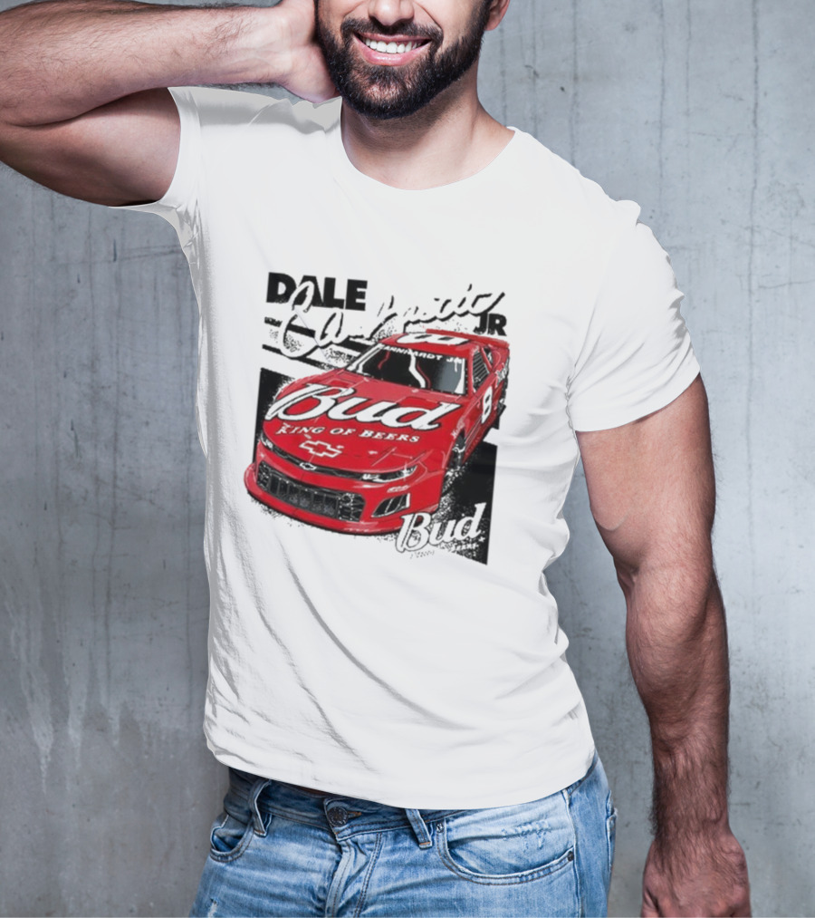 Dale Earnhardt Jr. Bud King Of Beers Chevrolet 9 Racing Car T-Shirt