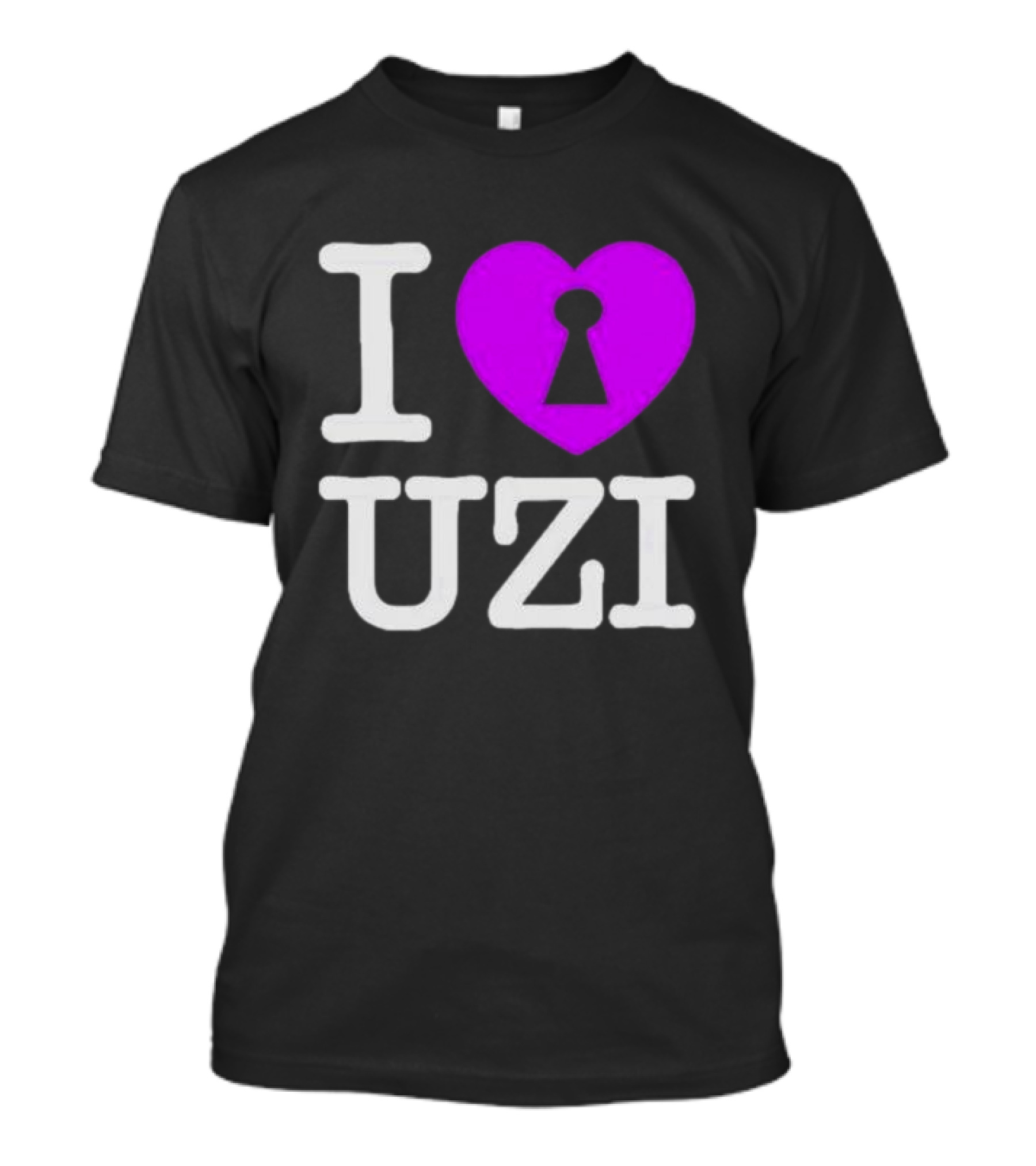 Eternal Atake 2 I Lock Heart Uzi I Love Uzi T-Shirt