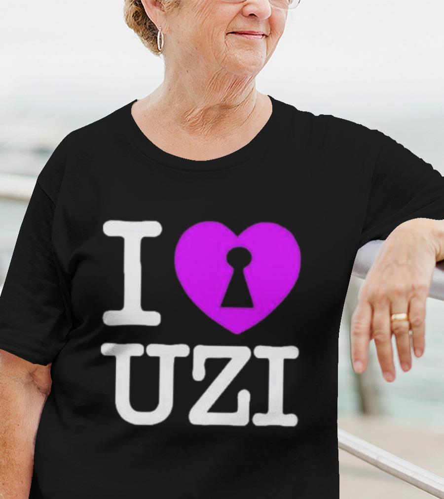 Eternal Atake 2 I Lock Heart Uzi I Love Uzi T-Shirt