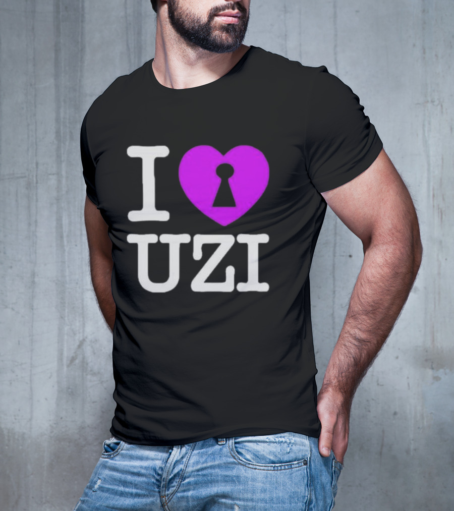 Eternal Atake 2 I Lock Heart Uzi I Love Uzi T-Shirt